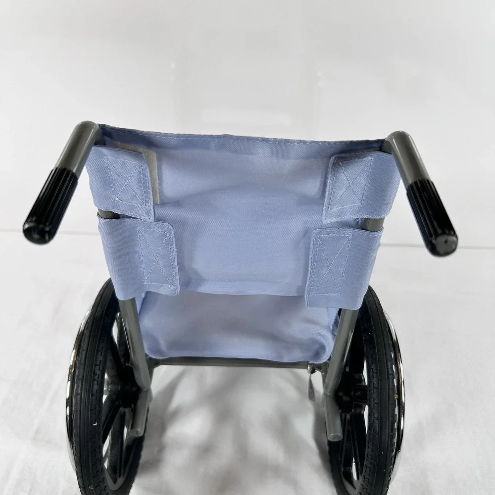 American Girl Doll Wheelchair Light Purple Gray 18